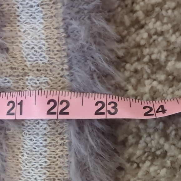 Fuzzy Plaid Cardigan Sweater from Love Ever After - Picture 8 of 8